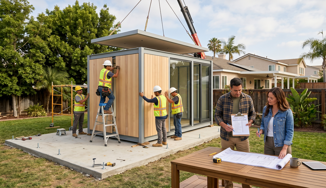Backyard Office Pod Installation Guide: Permits, Planning & Contractors