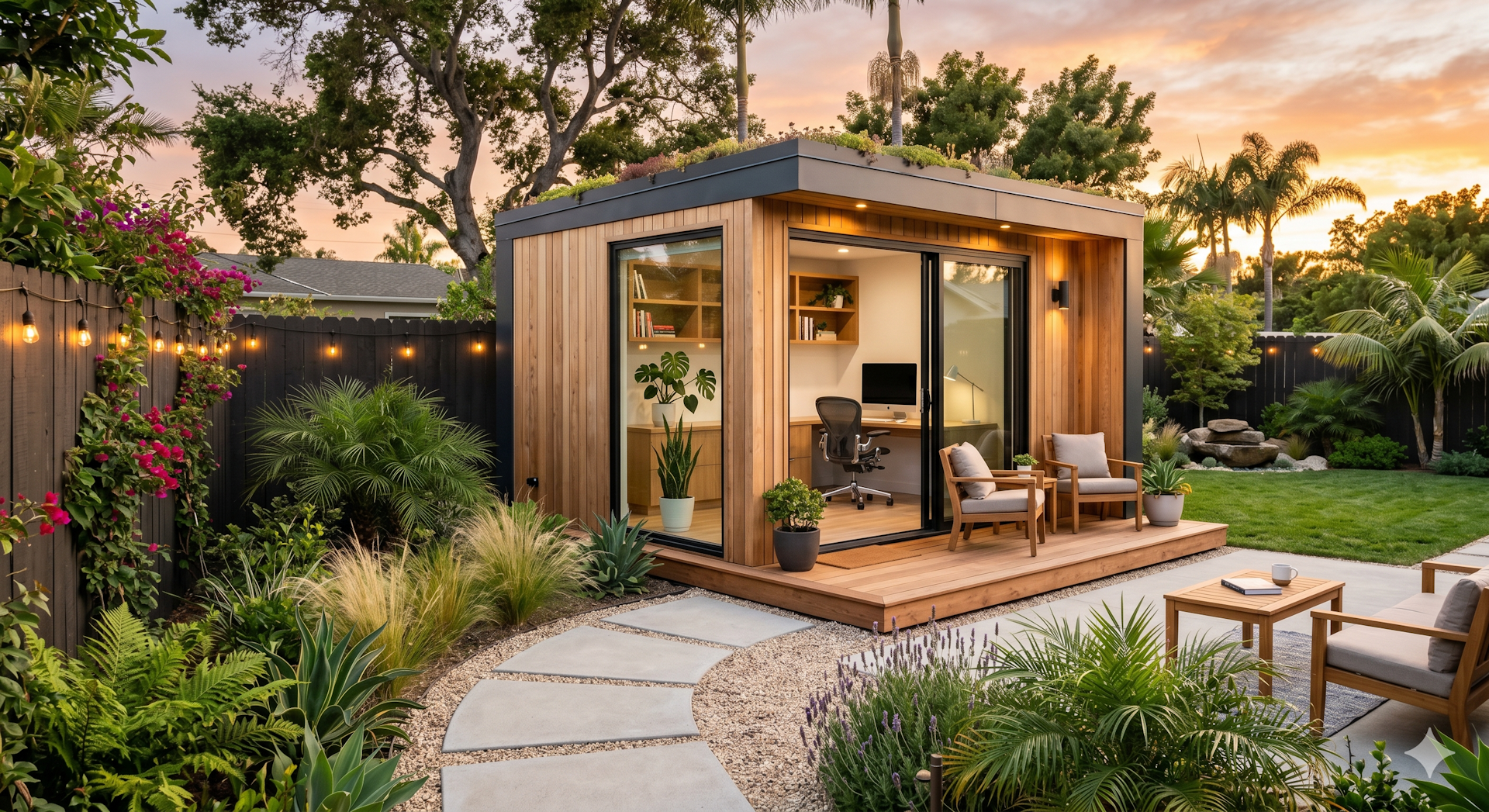 Executive Backyard Office Pod | Premium Backyard Workspace